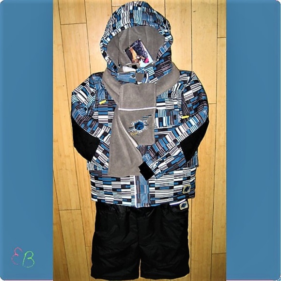 deux par deux Other - Deux Par Deux NWT Toddler Boys 4pc Snow Suit